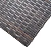 Sgabello pieghevole in poly rattan marrone Anteprima dell’immagine prodotto 3