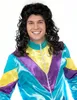 A man wearing a wig and a colorful jacket. Anteprima dell’immagine prodotto