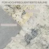 Moderner Wohnzimmerteppich 160x230 cm Grau - Abstraktes Produktbild-Vorschau 3