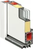 vidaXL Haustür Weiß 110x210 cm Aluminium und PVC Produktbild-Vorschau 6