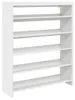 vidaXL Stojak na buty biały 80x25x100 cm materiał Podgląd zdjęcia produktu 1