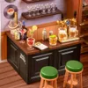puzzle 3D, DIY Leisurely Cheers Bar Mini-House, plastique, Voir les images du produit 6