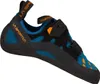 Kletterschuh Tarantula von La Sportiva in Blau und Schwarz mit Klettverschluss. Produktbild-Vorschau