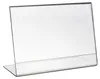 HMF 46931 Tischaufsteller L-Ständer Din A6 Acryl, Produktbild-Vorschau 1