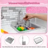 COSTWAY Cuisine pour enfants avec 22 accessoires, cuisine Voir les images du produit 5
