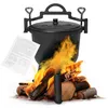 Marmite en fonte émaillée de 8 litres, marmite de chasse Voir les images du produit 8