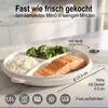 Mikrowellenteller mit Deckel (2er Set) Produktbild-Vorschau 3
