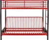 Zwischengeschossbett 90 x 190 cm - Mit Schlafsofa - Metall Produktbild-Vorschau 5