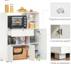 HOMCOM Meuble de micro-onde armoire cuisine meuble de Voir les images du produit 6