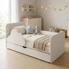 Letto bianco per bambini 160x80 cm con motivo a nuvole | Anteprima dell’immagine prodotto 9