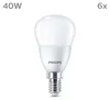 Philips Kerzenlampe 40W P45 E14 x6, 4,9 W, 40 W, E14, 470 Produktbild-Vorschau 2