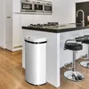 Juskys Čtvercový odpadkový koš se senzorem - 70 l - bílý Náhled obrázku produktu 10