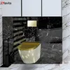 LAVITA Wand-WC Sofi Slim Golden Never Die | HŠnge Toilette Produktbild-Vorschau 7