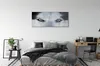 Glasbilder 125x50 Wandkunst Wolf Augen Produktbild-Vorschau 3