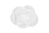 A pile of round, white, fabric-like pads. Produktbild-Vorschau