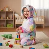 Onesie Kigurumi Pigiama Coniglio Costume Travestimento Anteprima dell’immagine prodotto 2