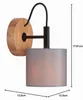 Spot mural BRILON LEUCHTEN RHON, 25 W, IP20, gris, Voir les images du produit 7