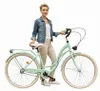 Rower Dallas City 28" 3spd - miętowy z kremem+kosz+wkład Podgląd zdjęcia produktu 1