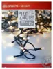 Luci di Natale - 18 metri - 240 LED bianco caldo - per Anteprima dell’immagine prodotto 1
