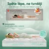 NicePlus, vrchní matrace 2 v 1, 90x200x7 cm, pěna s Náhled obrázku produktu 3