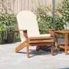vidaXL Adirondack-Gartenstuhl mit Kissen Massivholz Akazie Produktbild-Vorschau 2