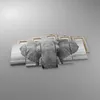 Bild auf Leinwand - Leinwandbild - 5 Teile - Elefant Afrika Produktbild-Vorschau 2