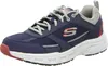 A single navy blue Skechers Oak Canyon sneaker is shown from a side-angle on a white background. Anteprima dell’immagine prodotto