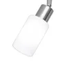 Deckenstrahler 4 flammig Silber Opal Glasschirme weiß, 60cm Produktbild-Vorschau 7