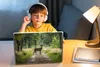 MuchoWow® Laptop Aufkleber Sticker Cover Wald - Hirsche - Produktbild-Vorschau 3