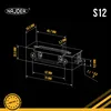 NAJDER Elektrischer Türöffner, Hartte, GL-Serie 12 V AC/DC, Produktbild-Vorschau 2