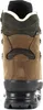 The back view of a brown and green trekking boot. Náhľad obrázku produktu