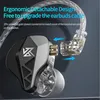 Close-up of an in-ear monitor headphone with a detachable cable, highlighting the connection point. Produktbild-Vorschau