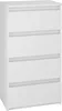 A white chest of drawers with four drawers. Produktbild-Vorschau