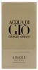 Kartonverpackung von Acqua di Giò Absolu in Beige mit zentriertem, schwarz gedrucktem Schriftzug in klassischer Typografie. Produktbild-Vorschau