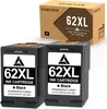 Two black ink cartridges and their packaging are displayed against a white background. Produktbild-Vorschau