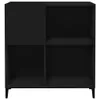 vidaXL Szafka panelowa czarna 84,5x38x89 cm Materiał Podgląd zdjęcia produktu 5