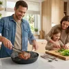 Premium Gusseisenpfanne 28 cm tief Induktion mit Produktbild-Vorschau 5