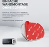 ovimar Haartrocknerhalter Glyngore | Edelstahl | silber | Produktbild-Vorschau 5