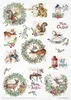 Reispapier-Set A4 – RP026 Wonderful Christmas Time – ITD Produktbild-Vorschau 5