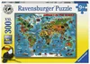 Ravensburger Puzzle 300T. Zvierat okolo sveta Náhľad obrázku produktu 1