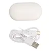 A white charging case and a white USB-C charging cable are shown against a white background. Náhled obrázku produktu