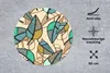 MuchoWow® Mauspad Mousepad Blätter - Bohème - Natur - Produktbild-Vorschau 3