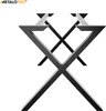 MetaloPro Tischbeine Metall, Schwerlast Stahl Schreibtisch Produktbild-Vorschau 2