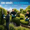 Akku Heckenschere, 21" Klingen Heckenschere mit 2 × 4000mAh Produktbild-Vorschau 8