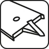 Zestaw frezów płaskich do drewna GRAPHITE, 6-częściowy, Podgląd zdjęcia produktu 5