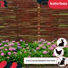 KOTARBAU® Sada 10 vŕbových okrajov záhonov 100 x 40 cm Náhľad obrázku produktu 7