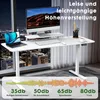 Höhenverstellbarer Schreibtisch 160 x 60 cm, Elektrischer Produktbild-Vorschau 6