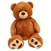 Pluchiez Jouet Doux Ours Assis 120 cm Marron Voir les images du produit 1
