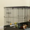 PawHut Kleintierkäfig mit Laufstall, Kleintierstall mit Produktbild-Vorschau 8