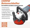 FANZWORK szlifierka do betonu zestaw z tarczą i osłoną Podgląd zdjęcia produktu 4